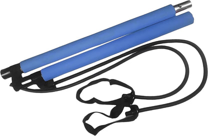 Pilates Bar Kit with Resistance Bands - Multifunctional Pilates Equipment for Women & Men Home Gym Pilates Yoga